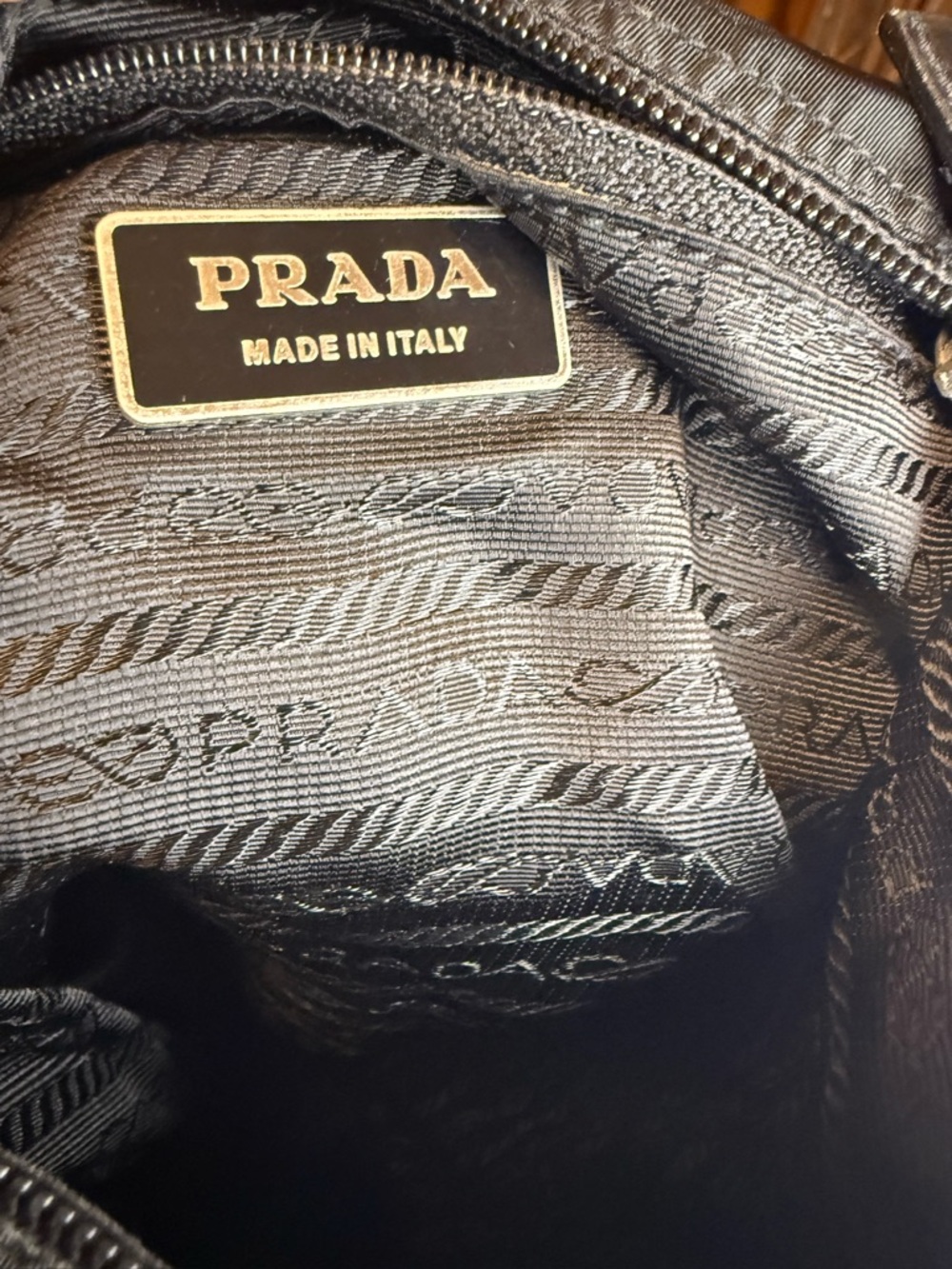 Prada Tessuto Nylon Crossbody Messenger Bag Black – Made in Italy – COA Included - Picture 6 of 15
